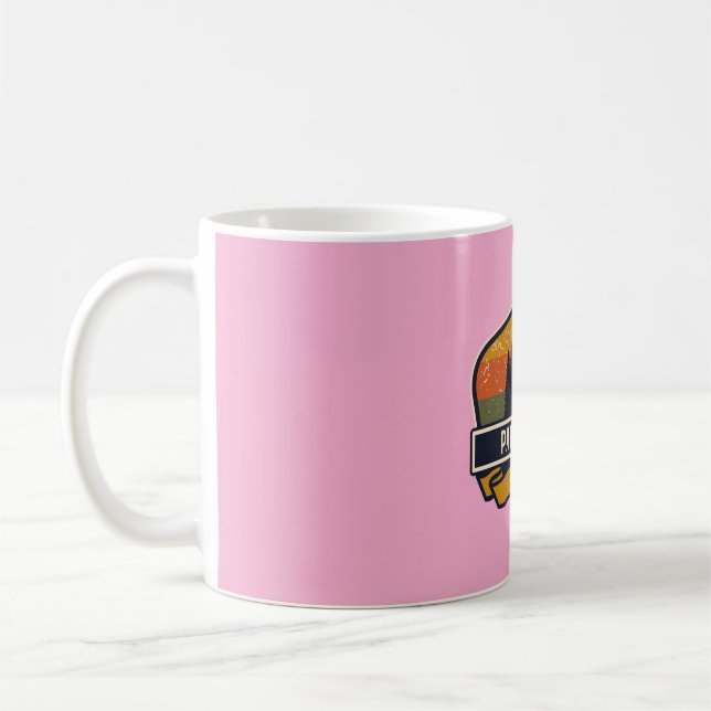 Park City Utah-Vintage � Äventyrsanda Kaffemugg (Vänster)
