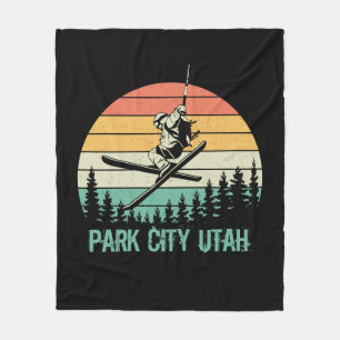 Park City Utah vintage Fleecefilt