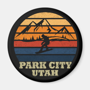 Park City Utah vintage Magnet