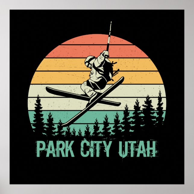Park City Utah vintage Poster (Framsidan)