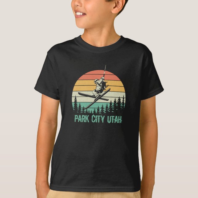 Park City Utah vintage T Shirt (Framsida)
