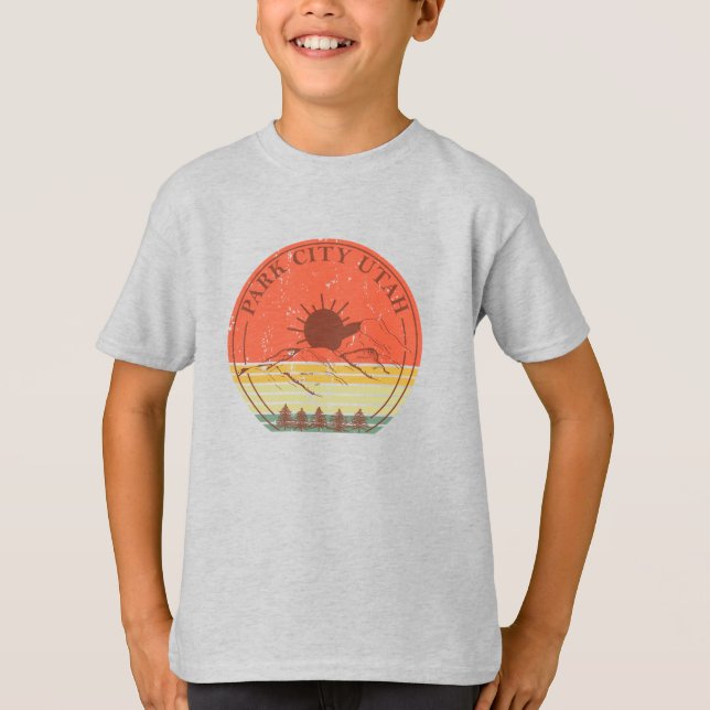 Park City Utah vintage T Shirt (Framsida)