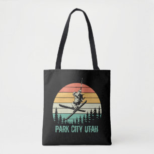 Park City Utah vintage Tygkasse