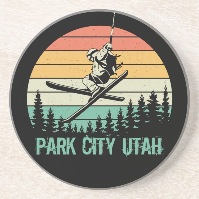 Park City Utah vintage Underlägg (Framsidan)