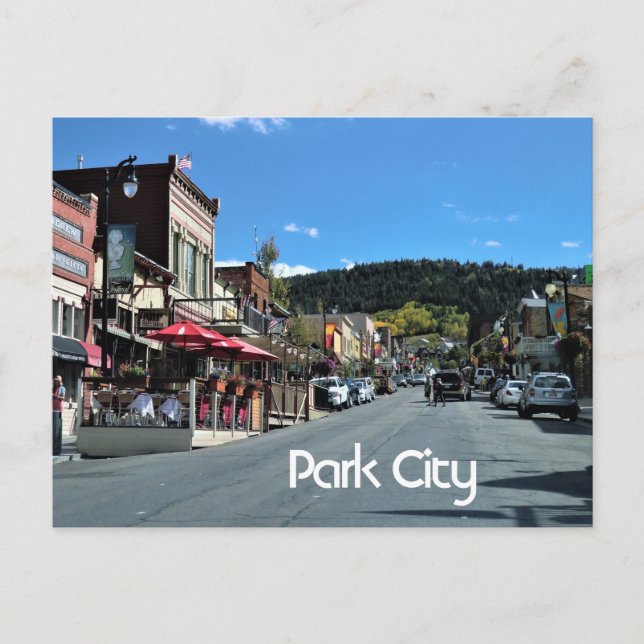 Park City, Utah Vykort (Framsida)