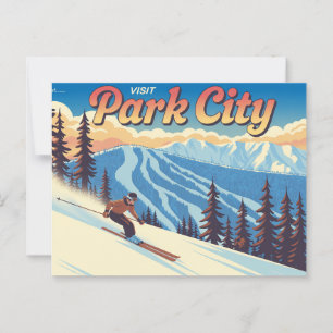 Park City Utah Vykort