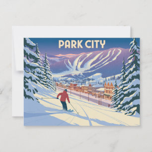 Park City Utah Vykort