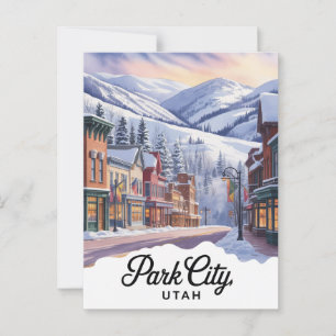 Park City Utah Vykort