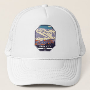 Park City Utah Winter Area Emblem Keps