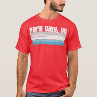Park City Utah Winter Mountain Skiing T Shirt
