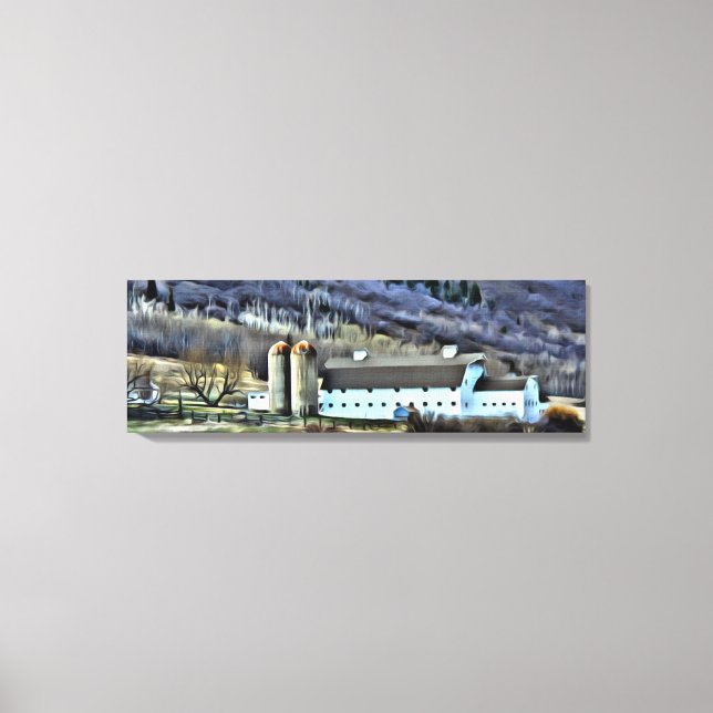 Park City's McPolin Farm by Leslie Harlow Canvastryck (Framsida)