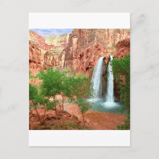 Park Dreamland Havasu Falls Grand Canyon Vykort (Framsida)