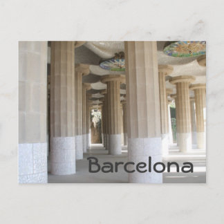 Park Güell, Barcelona Vykort