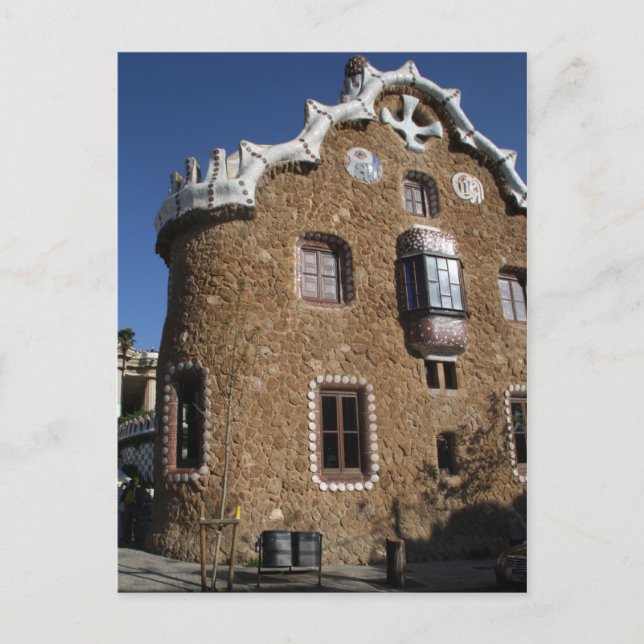 Park Güell, Barcelona Vykort (Framsida)