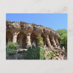 Park Güell, Barcelona Vykort