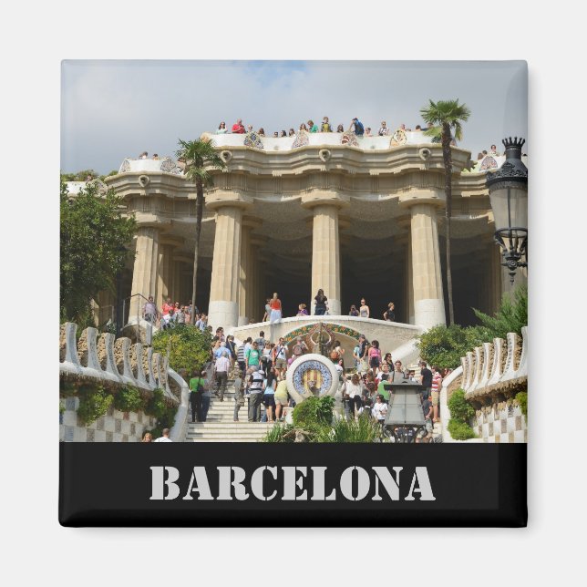 Park Guell Magnet (Framsidan)