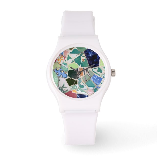 Park Guell mosaics Armbandsur (Framsida)