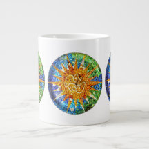 Park Guell mosaics Specialty Mugg