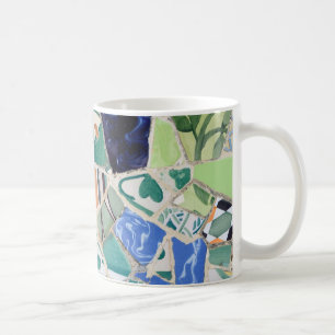 Park Guell-mosaik Kaffemugg