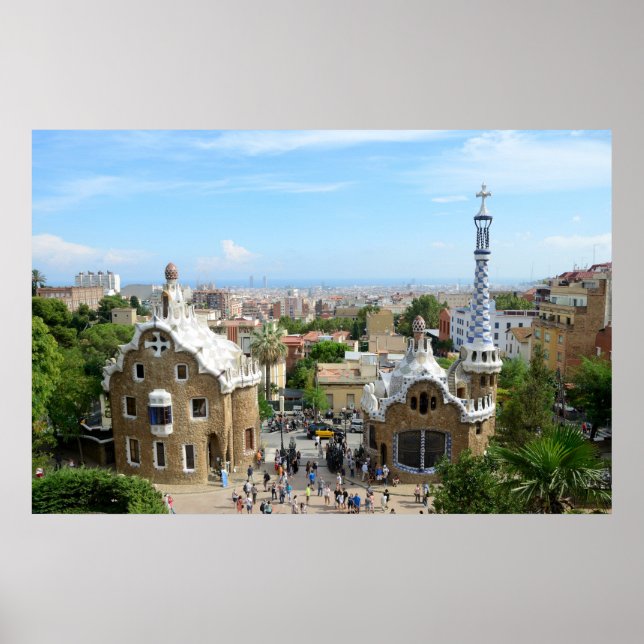 Park Guell Poster (Framsidan)