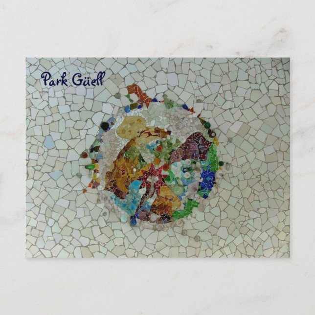 Park Güell Vykort (Framsida)