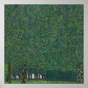 Park - Gustav Klimt (1910 eller tidigare) Poster