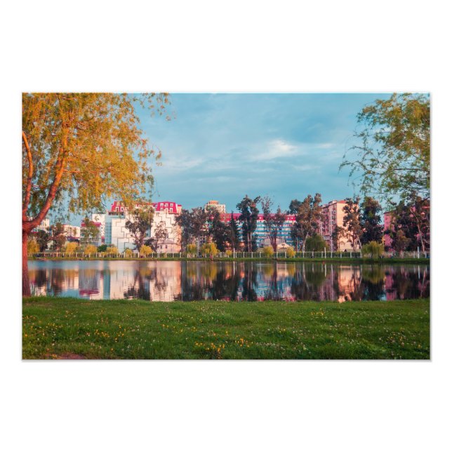 Park i Batumi Fototryck (Framsidan)