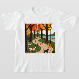 Park i höst t shirt