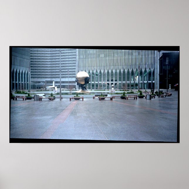 Park i World Trade Center Poster (Framsidan)