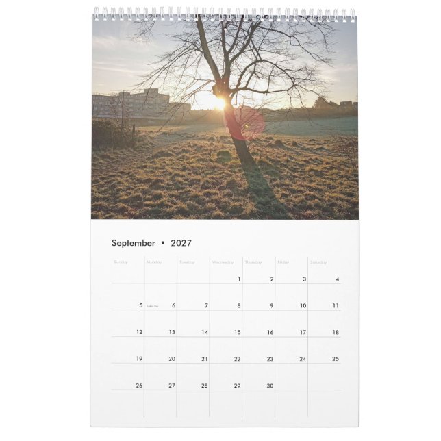 PARK LIFE CALENDER KALENDER (Sep 2027)