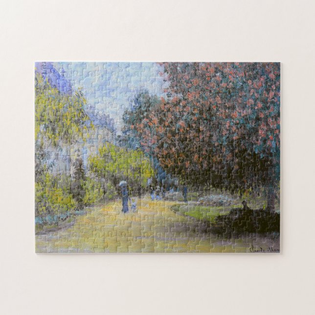 Park Monceau Monet Fine Art Pussel (Horisontell)