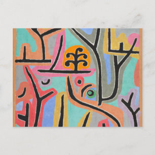 Park nära Lu av Paul Klee Vykort