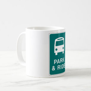 Park- och fälgtecken kaffemugg