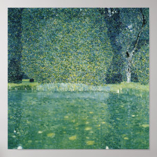 Park of Schloss Kammer - Gustav Klimt (1910) Poster
