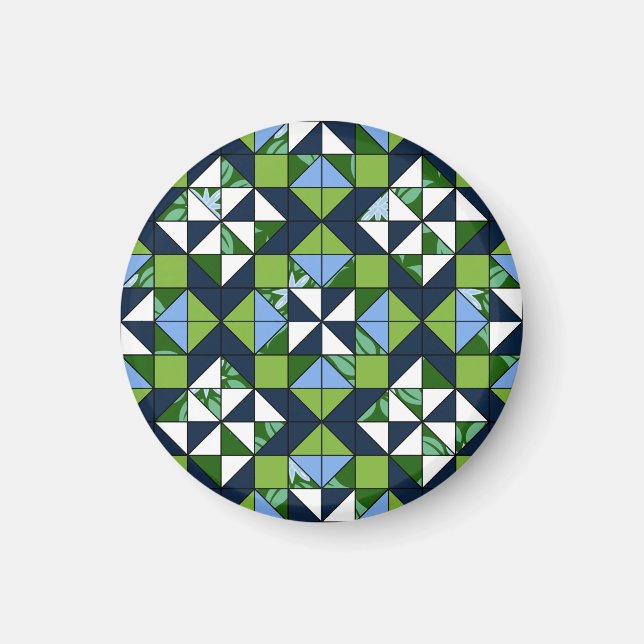 Park Outing Quilt Magnet (Framsidan)