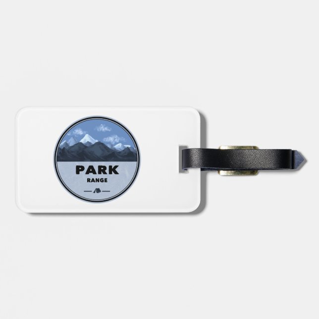 Park Range Colorado Camping Bagagebricka (Baksida Vågrät)