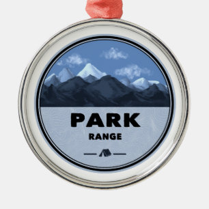Park Range Colorado Camping Julgransprydnad Metall