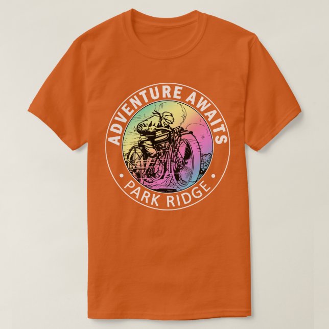 Park Ridge City Illinois T Shirt (Design framsida)