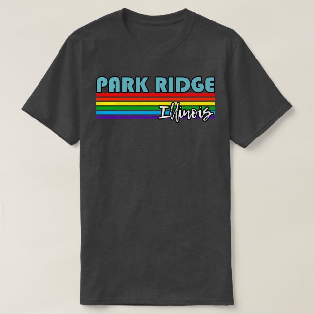 Park Ridge Illinois Pride Park Ridge LGBT Gift LG T Shirt (Design framsida)