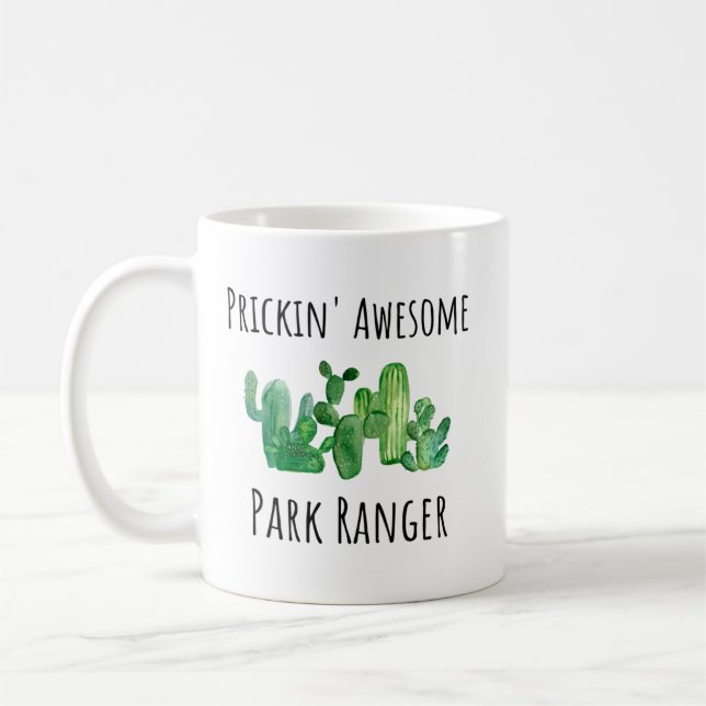 Park Skogsvaktare Gift Idea Kaffemugg (Vänster)