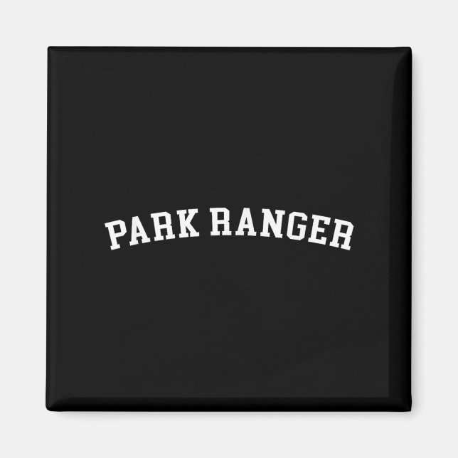 Park Skogsvaktare Magnet (Framsidan)