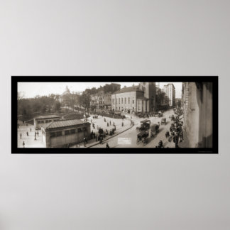 Park Street Station Boston Photo 1903 Poster