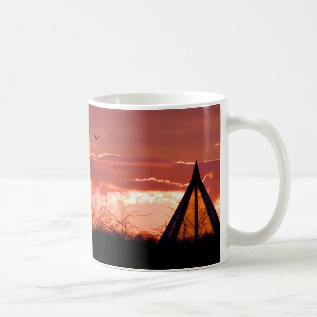 Park sunset kaffemugg (Höger)
