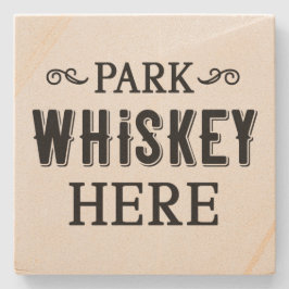 Park Whiskey här - Stone Underlägg