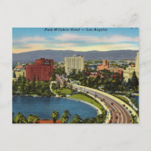 Park-Wilshire Hotel, Los Angeles Vykort