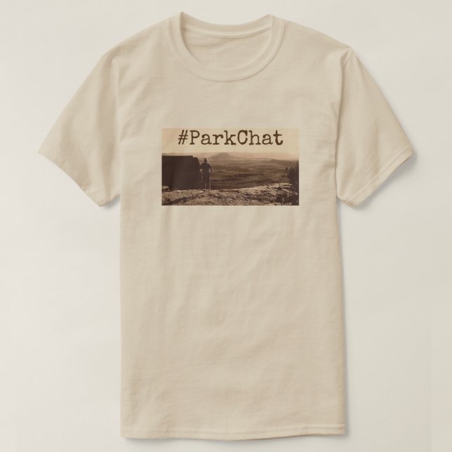 #ParkChatTwitterT-tröja Canyonlands T-shirt (Design framsida)