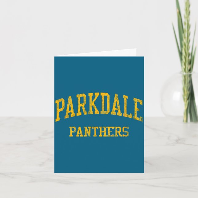 Parkdale High School Hs Riverdale Design Kort (Framsida)