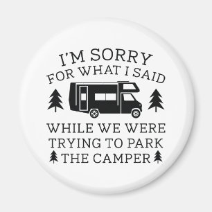 Parken Camper Magnet