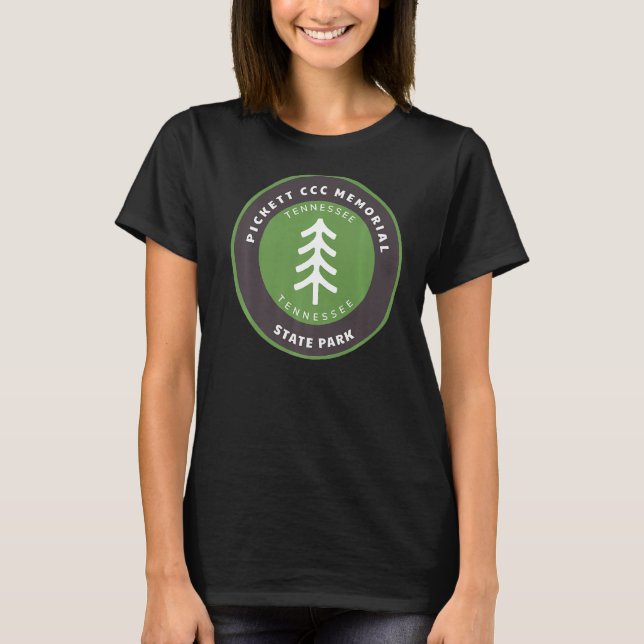 Parken Tennessee Tn Fores T Shirt (Framsida)