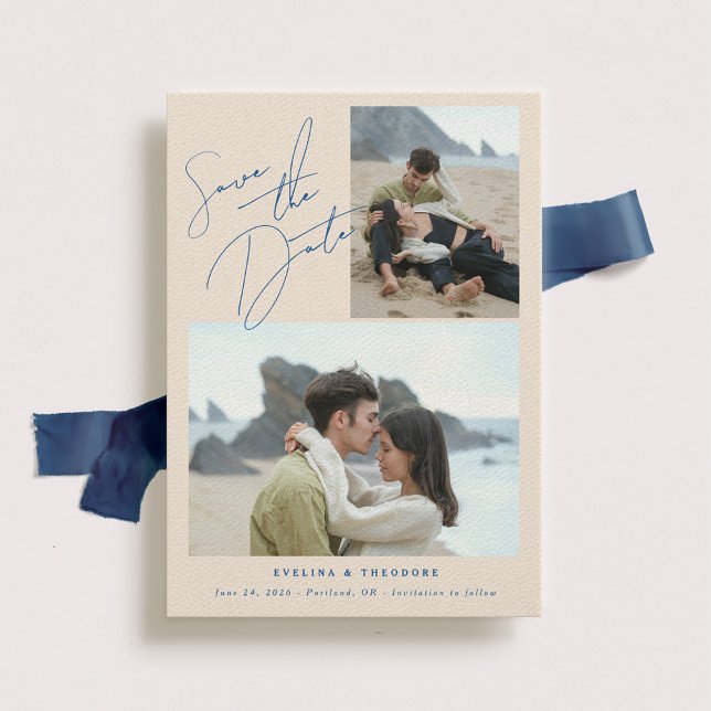 Parker 2 Photo Bröllop spara datum Spara Datumet (Skapare uppladdad)